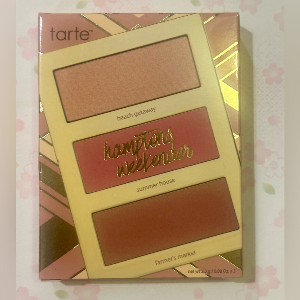 NEW Tarte Hamptons Weekender Contour Palette